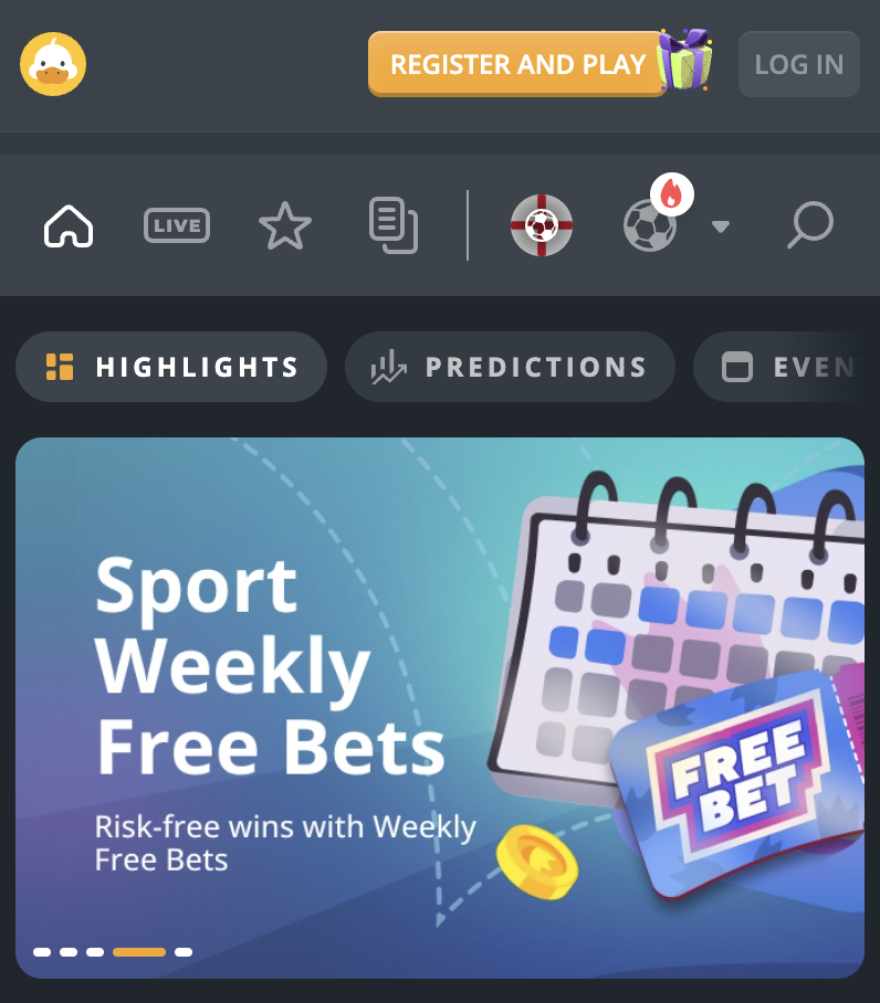 weekly sports bets