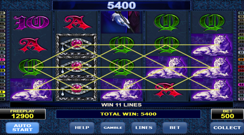 Vampires online slot