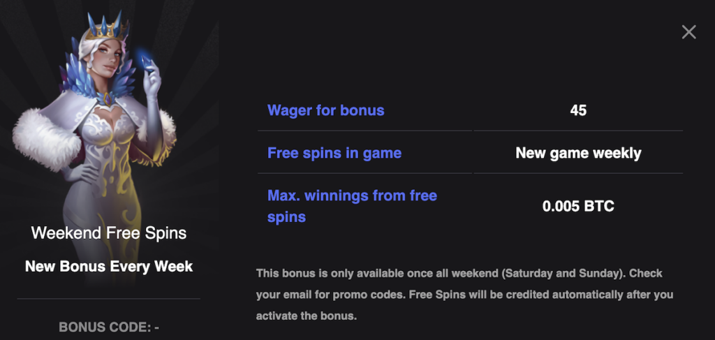 gratis spins bonus