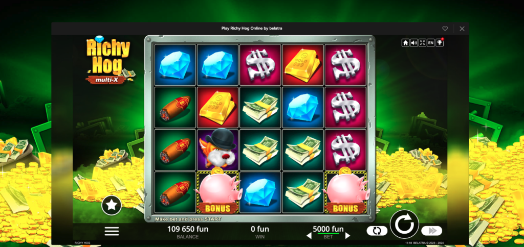Richy Hog av Belatra Spel
