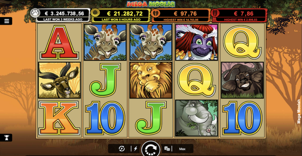 mega moolah online slot