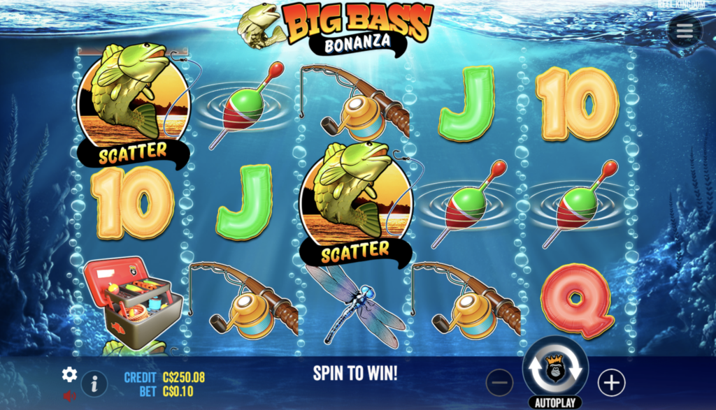 Big Bass Bonanza by Pragmatic Play