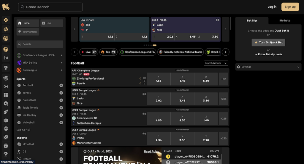 Bitcoin sports betting