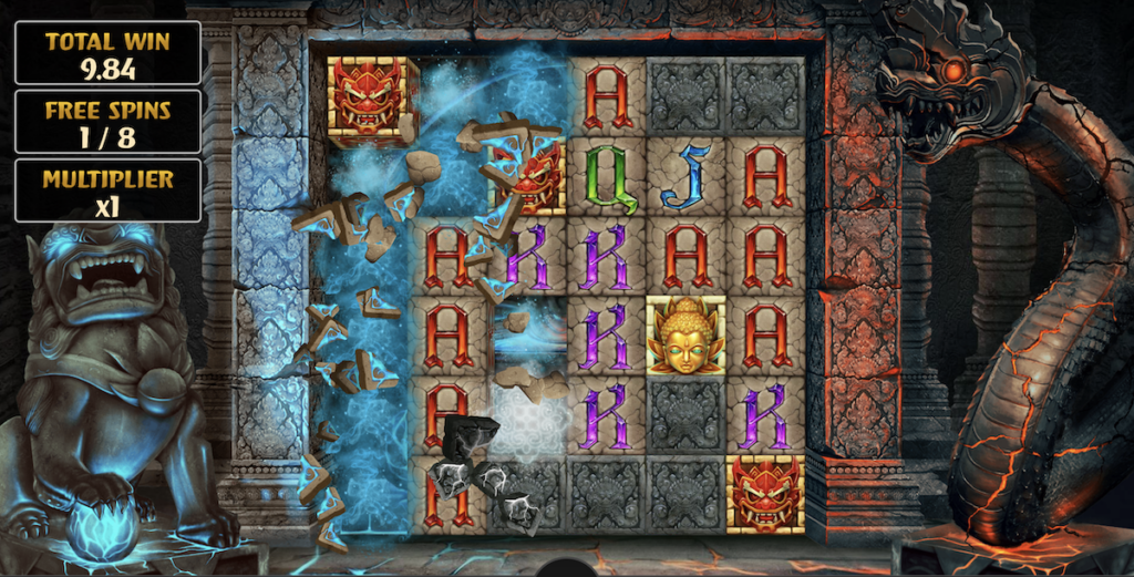 temple tumble megaways online slot