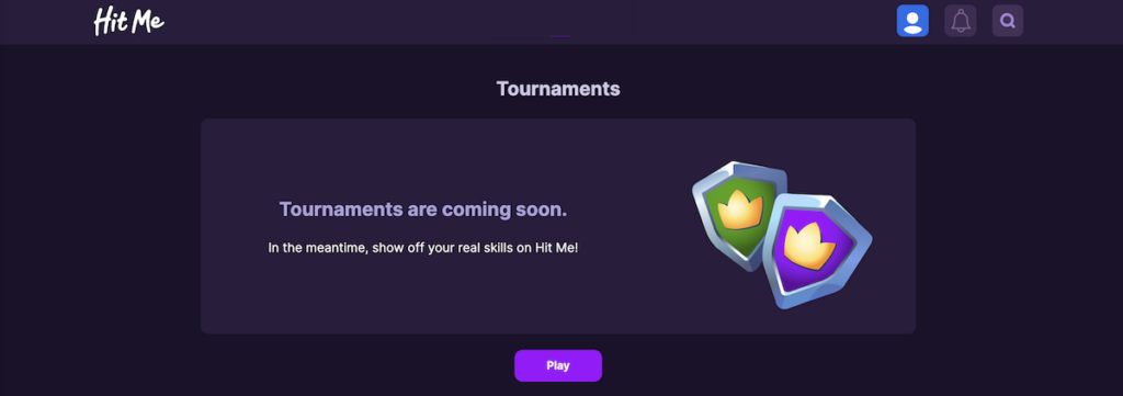 tournaments coming soon