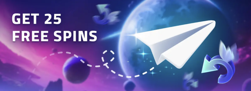 telegram casino 25 gratis spins