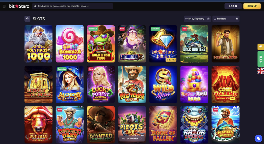 slot games at bitstarz casino